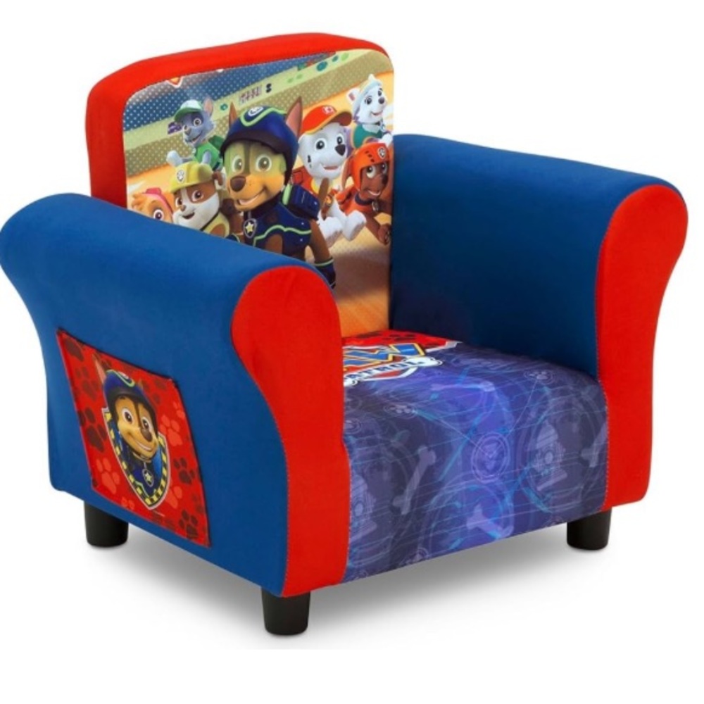 Delta Kids PAW Patrol Upholstered Chair - Red and Blue